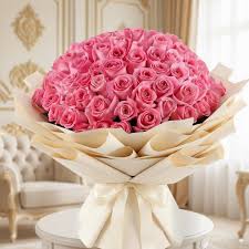 Luxury Pink Rose Bouquet